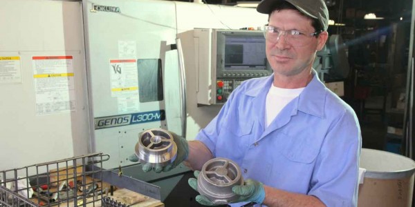 Comparing raw casting vs. finished machined casting
