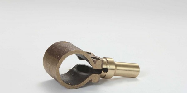 Brass lever clamp