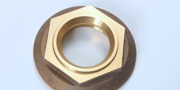 Water hydrant hex nut