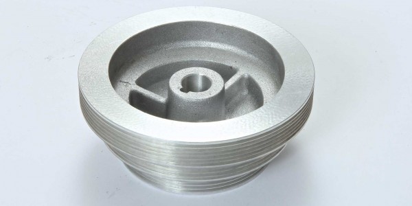 Aluminum pulley